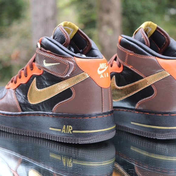 Nike Air Force 1 Mid ID 2006 Premium Leather - Picture 16 of 16